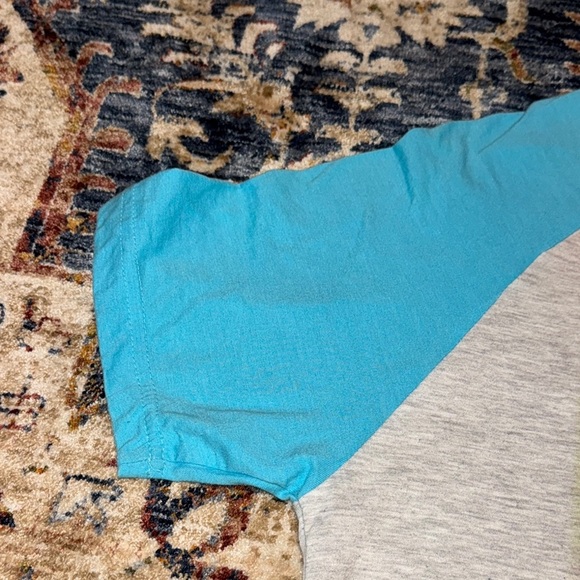 Luckybird Clothing Short Sleeve Gray/Blue Pet Rescue Mel’s Rescue T-Shirt Lg WMN - Picture 5 of 10